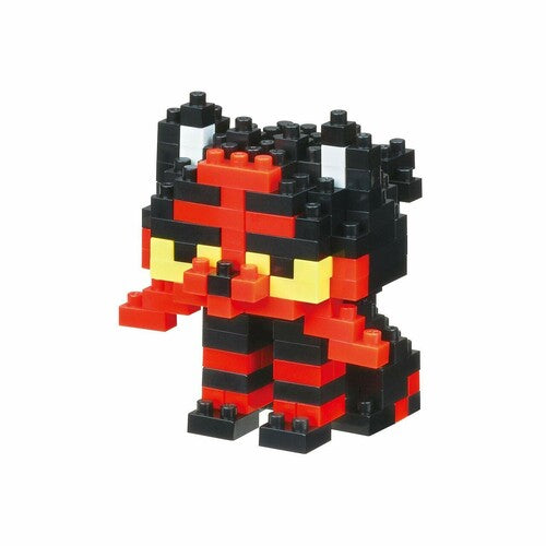 Pokemon Series - Litten Building Kit, Nanoblock, Collectibles
