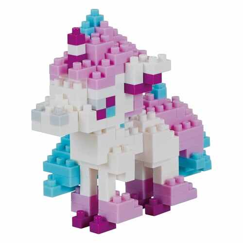 Pokemon Series - Galar Ponyta Building Kit, Nanoblock, Collectibles