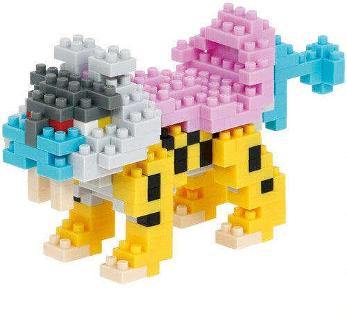 Pokemon Series - Raikou Building Kit, Nanoblock, Collectibles