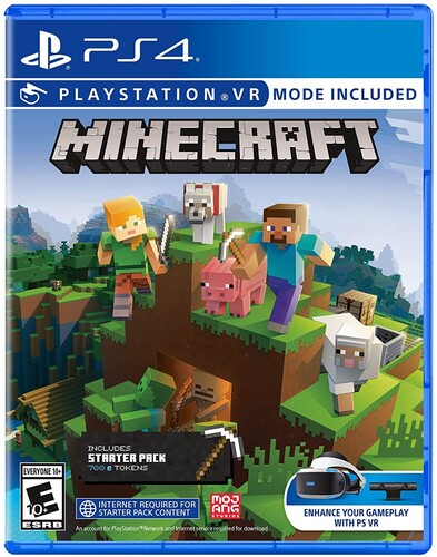 Ps4 Minecraft Starter (Vr Compatible)