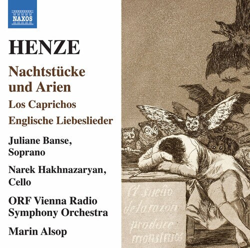 Nachtstucke Und Arien -- Henze / Banse / Orf Vienna Radio Symphony, CD