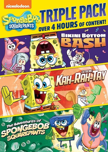 Spongebob Squarepants Triple Pack, Spongebob Squarepants Triple Pack, DVD