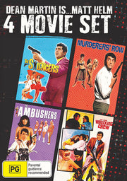 Dean Martin Is Matt Helm (4 Movie Set)
