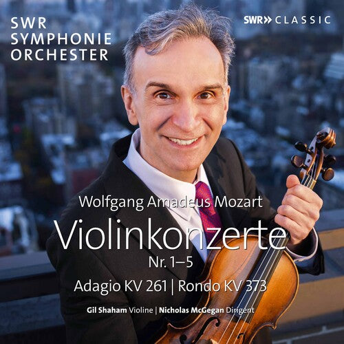 Violin Concertos -- Mozart / Shaham / McGegan, DVD