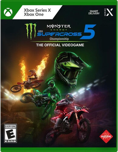 Xb1/Xbx Monster Energy Supercross 5, Xb1/Xbx Monster Energy Supercross 5, VIDEOGAMES