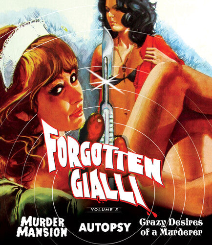 Forgotten Gialli: Volume 3, Forgotten Gialli: Volume 3, Blu-Ray
