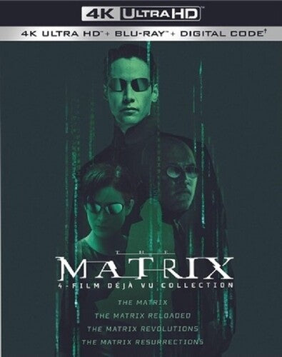 Matrix 4-Film Deja Vu Collection, Matrix 4-Film Deja Vu Collection, ULTRA HD