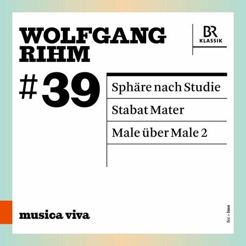 Sphaere Nach Studie -- Rihm / Gerhaher / Dodds, CD