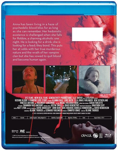 Kicking Blood: A Vampire Love Story Bd, Kicking Blood: A Vampire Love Story Bd, Blu-Ray