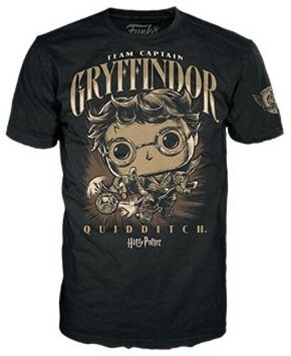 Harry Potter- Quidditch Harry- S, Funko Boxed Tee:, Collectibles