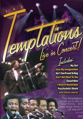 Live In Concert, Temptations, DVD