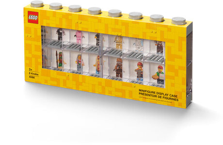 Lego Minifigure Display Case 16 In Grey, Room Copenhagen, Collectibles