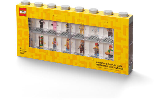 Lego Minifigure Display Case 16 In Grey, Room Copenhagen, Collectibles