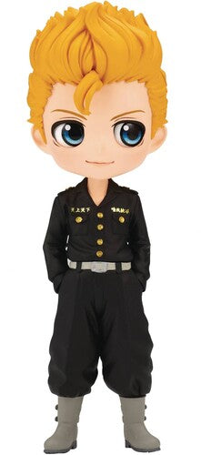 Tokyo Revengers Q Posket-Takemichi Hanagaki Statue, Banpresto, Collectibles