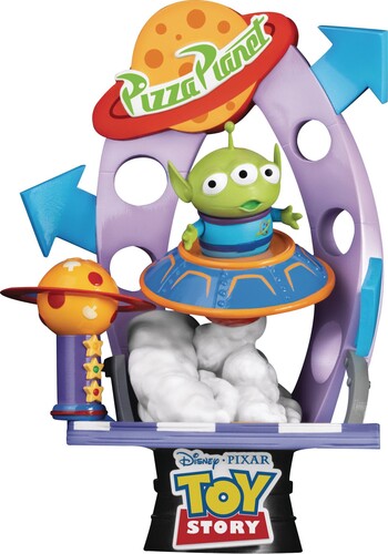 Toy Story Ds-109 Alien Racing Car D-Stage 6In Stat, Beast Kingdom, Collectibles
