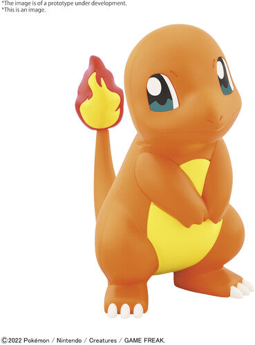 Pokemon Model Kit Quick!! 11 Charmander, Bandai Hobby, Collectibles