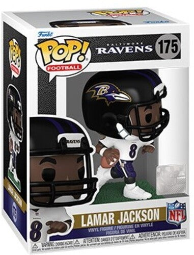 Funko Pop Nfl Ravens Lamar Jackson Away, Pop Nfl Ravens, Collectibles