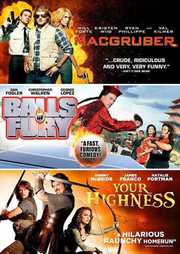 Macgruber - Your Highness - Balls Of Fury, Macgruber - Your Highness - Balls Of Fury, DVD