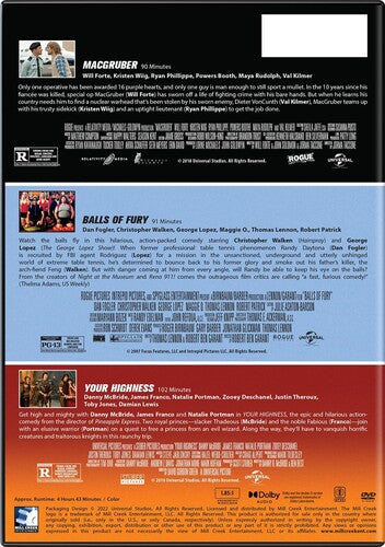 Macgruber - Your Highness - Balls Of Fury, Macgruber - Your Highness - Balls Of Fury, DVD