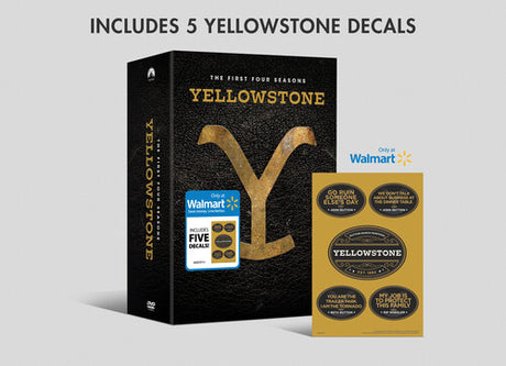 Yellowstone First Four Seasons, Yellowstone First Four Seasons, DVD
