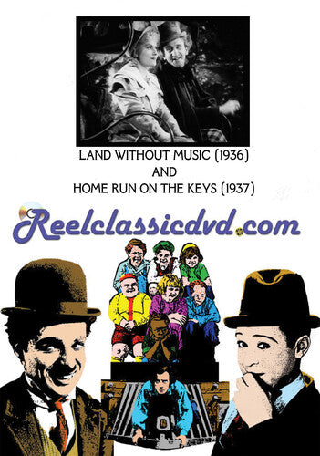 Land Without Music (1936) And Home Run On The Keys -- DVD