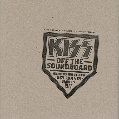 Off The Soundboard: Live In Des Moines 1977, Kiss, LP