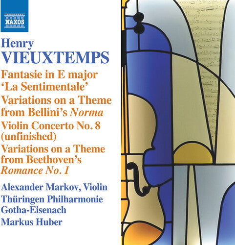 Fantasie La Sentimentale -- Markov / Vieuxtemps, CD