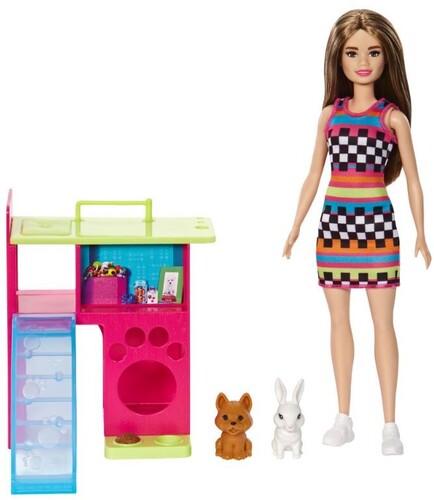 Barbie Doll & Pet Playset, Barbie, Collectibles