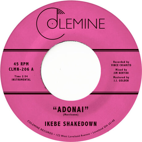 Adonai -- Ikebe Shakedown, 7"