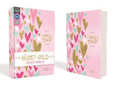 Niv, Heart of Gold Holy Bible, Hardcover, Red Letter Edition, Comfort Print -- Zondervan, Bible