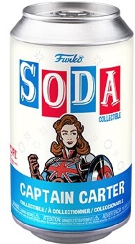 Soda Marvel What If Captain Carter, Soda Marvel What If, Collectibles