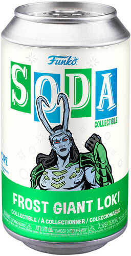 Soda Marvel What If Loki Frost Giant, Soda Marvel What If, Collectibles