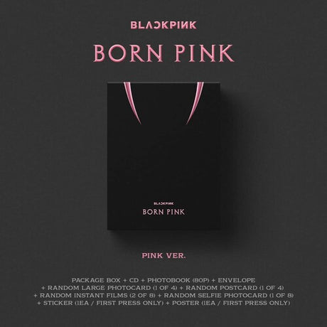 Born Pink (Standard Cd Boxset - Version A / Pink), Blackpink, CD