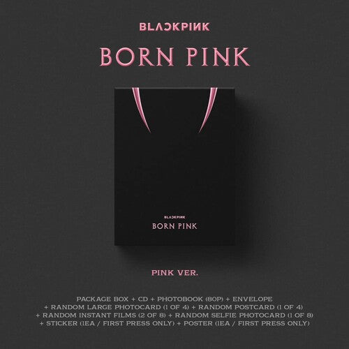 Born Pink (Standard Cd Boxset - Version A / Pink), Blackpink, CD