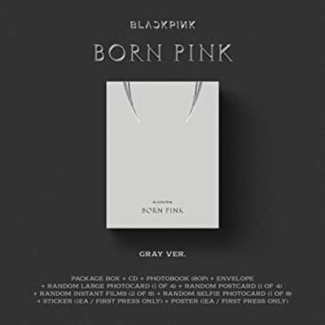 Born Pink (Standard Cd Boxset - Version C / Gray), Blackpink, CD