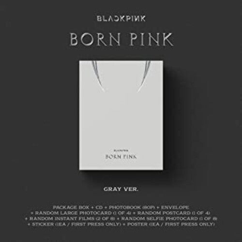 Born Pink (Standard Cd Boxset - Version C / Gray), Blackpink, CD