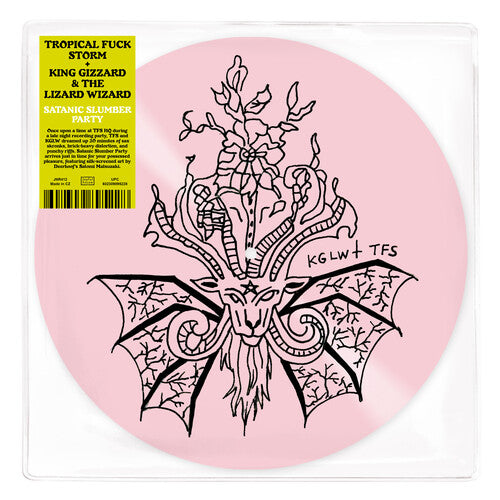 Satanic Slumber Party - Pink Silkscreened