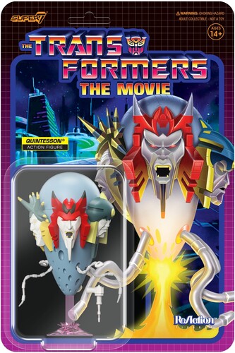 Transformers Reaction Figures Wv6 Quintesson (G1)