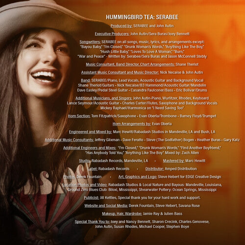 Hummingbird Tea, Serabee, CD