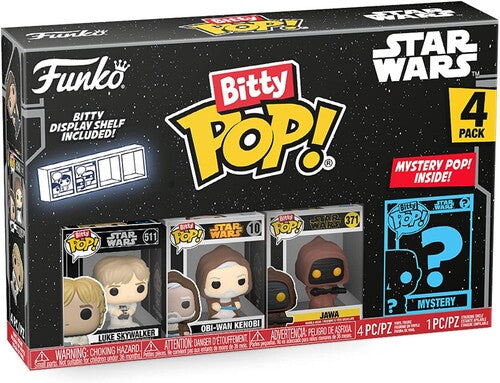 Star Wars - Luke 4Pk, Funko Bitty Pop!:, Collectibles