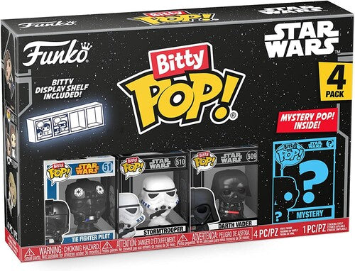 Star Wars - Darth Vader 4Pk, Funko Bitty Pop!:, Collectibles