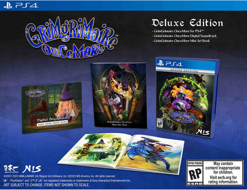 Ps4 Grimgrimoire Oncemore - Deluxe Ed, Ps4 Grimgrimoire Oncemore - Deluxe Ed, VIDEOGAMES