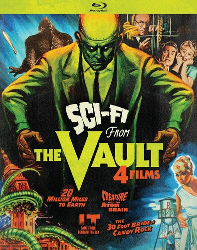 Sci-Fi From The Vault - 4 Classic Films Bd, Sci-Fi From The Vault - 4 Classic Films Bd, Blu-Ray