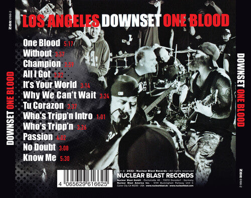One Blood, Downset, CD