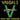 Peace Thru Vandalism - Green/Black Splatter