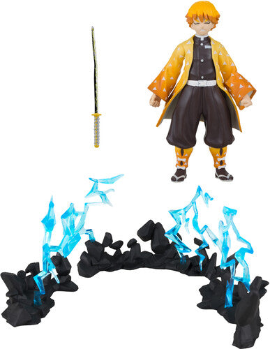 Demon Slayer 5In Deluxe Wv1 - Zenitsu W/ Thunder B, Demon Slayer 5In Deluxe Wv1 - Zenitsu W/ Thunder B, Collectibles