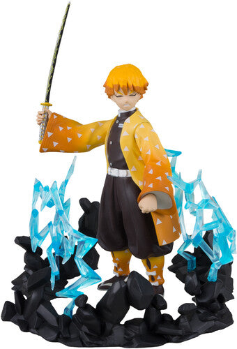 Demon Slayer 5In Deluxe Wv1 - Zenitsu W/ Thunder B, Demon Slayer 5In Deluxe Wv1 - Zenitsu W/ Thunder B, Collectibles