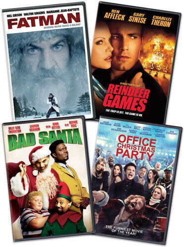Fatman / Reindeer Games / Bad Santa / Office Xmas, Fatman / Reindeer Games / Bad Santa / Office Xmas, DVD