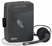Jensen Scr75hp Cassette Player Am Fm Radio Black