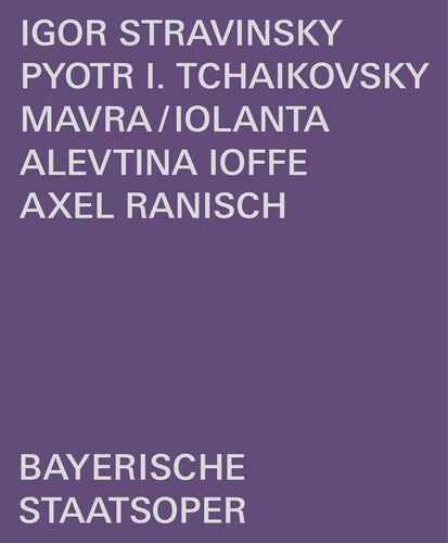 Mavra / Iolanta -- Stravinksy / Ilyich, Blu-ray
